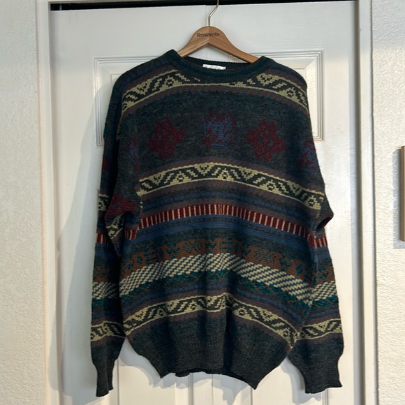 Italian Made Acrylic and Wool Sweater - Picture 1 of 9